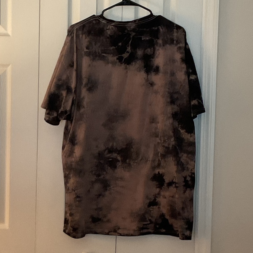 Marilyn Manson Tie-Dye T-Shirt - Black and Brown - Picture 3 of 5